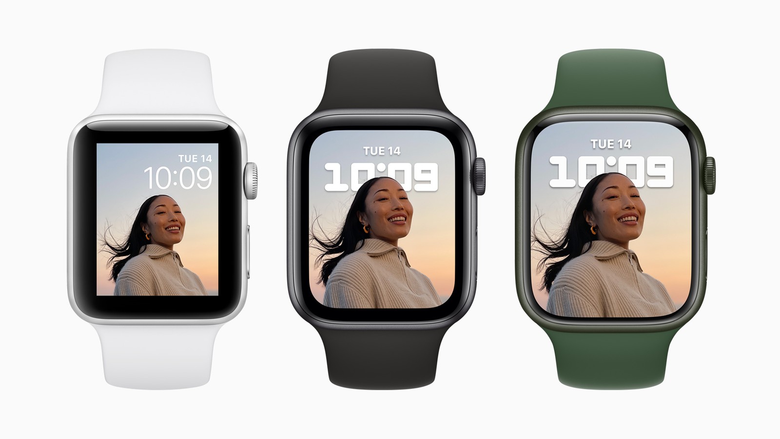 Apple lança nova versão de seu relógio com bordas menoresDivulgação