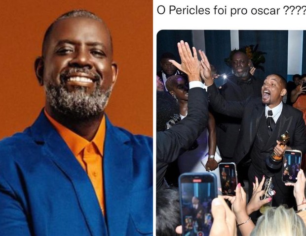 Pericles reage a comparações a homem em foto com Will Smith no Oscar (Foto: Reprodução/Instagram)
