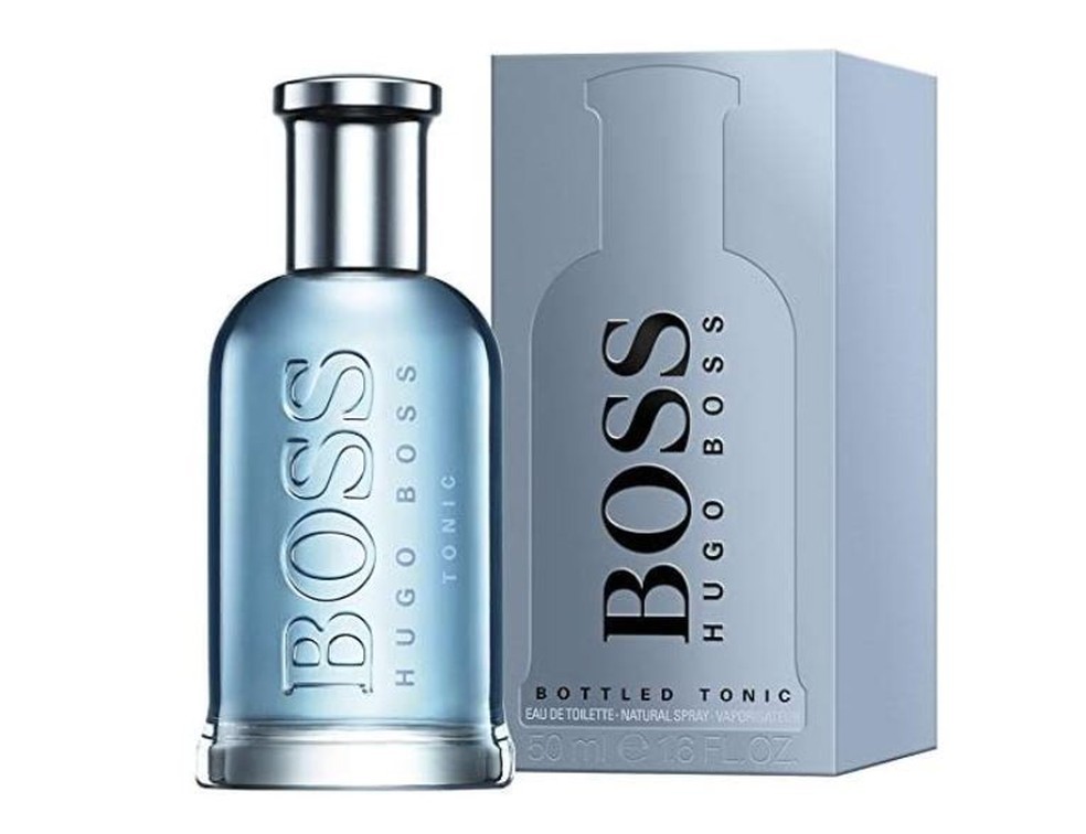 O perfume Hugo Boss Tonic também participa da campanha, e vai ter preço reduzido em R$ 120 (Foto: Reprodução/Amazon)