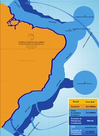 Projeto Amazônia Azul quer ampliar território marítimo (Foto: Divulgação)