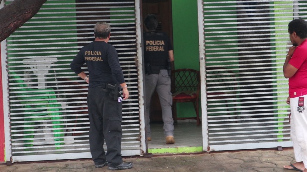 PF prende empresÃ¡rios, vereador e chefe do Ibama em operaÃ§Ã£o  â Foto: ReproduÃ§Ã£o/TV Clube