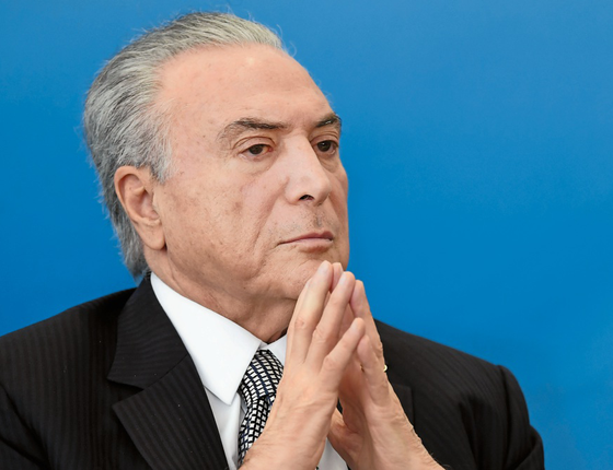 O presidente Michel Temer  (Foto:  EVARISTO SA/AFP)