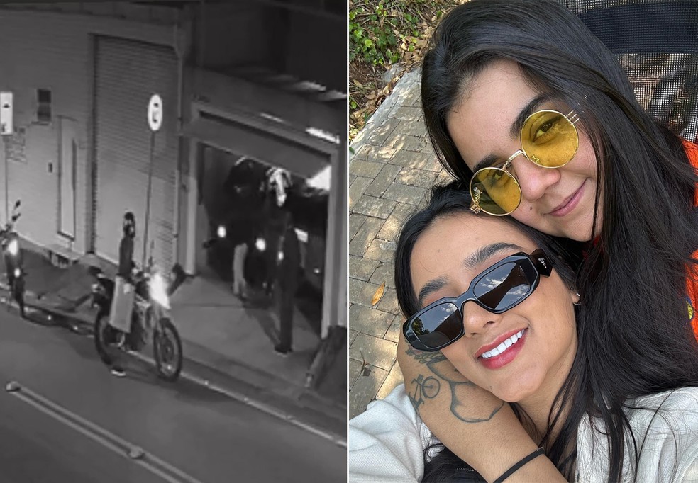 Cantorea Yasmin Santos e a namorada, a influencer Ana Sprot, são assaltadas na porta de casa — Foto: Instagram