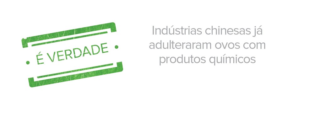 Indústrias chinesas já adulteraram ovos com produtos químicos (Foto: G1)