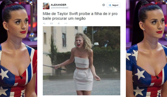 Meme brinca com a suposta proibição de Taylor Swift vir ao Brasil