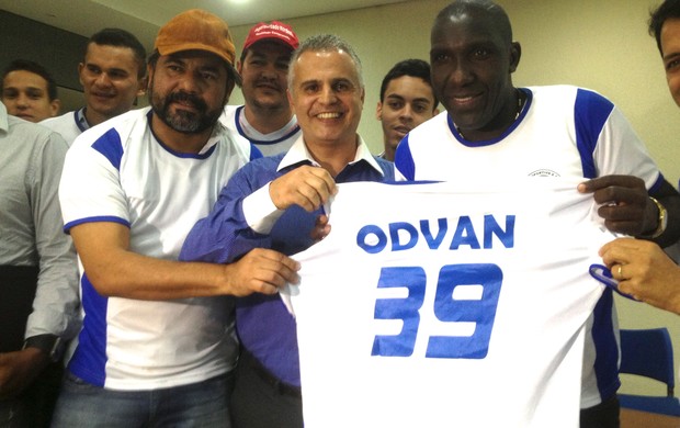 Odvan irá usar a camisa número 39 no estadual da segunda divisão (Foto: Marcos Martins/GLOBOESPORTE.COM)