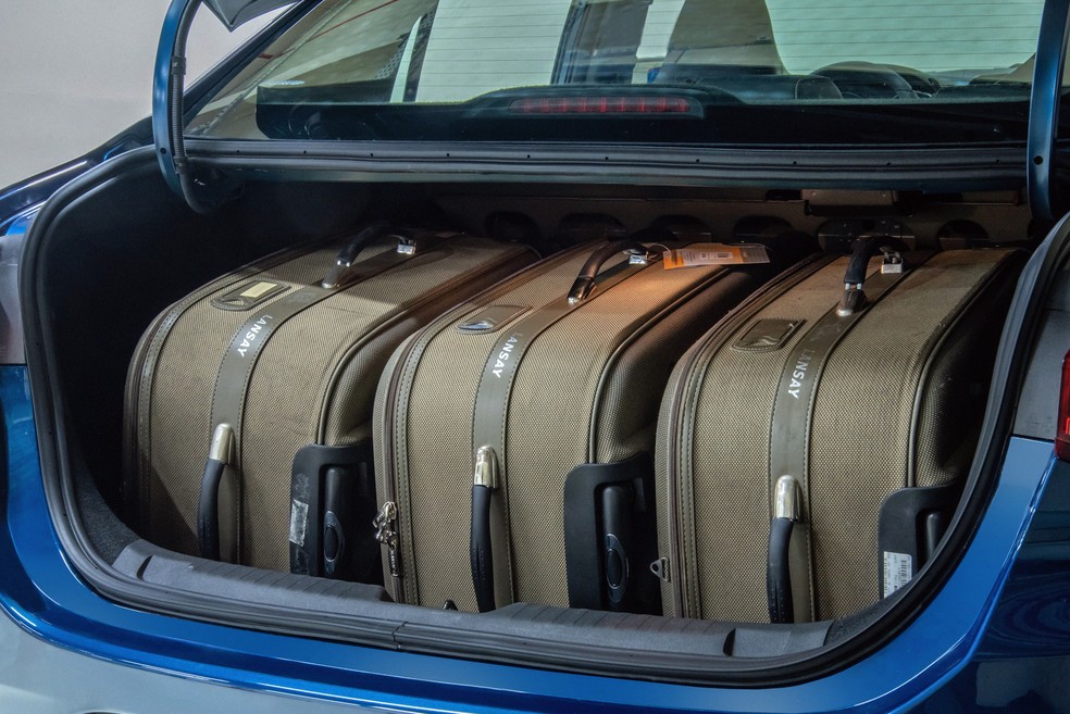 Porta-malas do Chevrole Onix Plus — Foto: Chevrolet/Divulgação