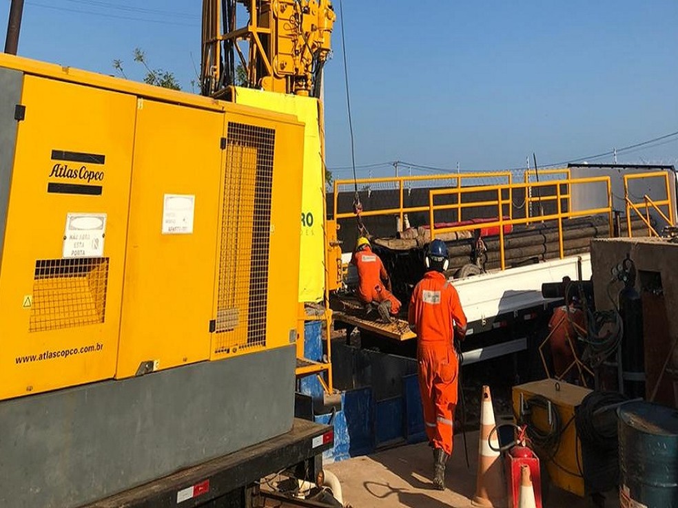 Sonda foi instalada no po&ccedil;o em Tibau, na regi&atilde;o Oeste do RN, pela Caern &mdash; Foto: Caern