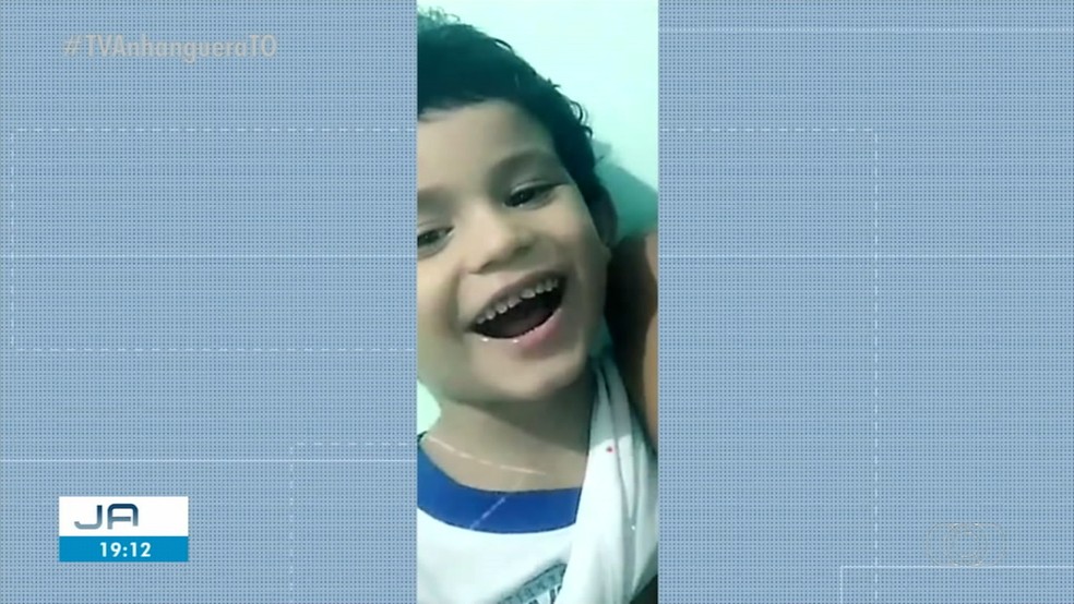 Menino de 4 anos é assassinado a tiros — Foto: Reprodução/TV Anhanguera