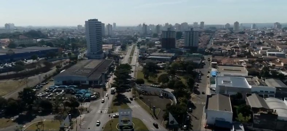 A cidade de Rio Claro &mdash; Foto: Arquivo EPTV