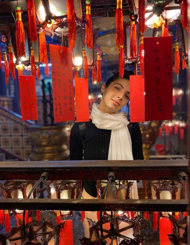 Rayssa Bratillieri durante visita a Hong Kong (Foto: Acervo pessoal)