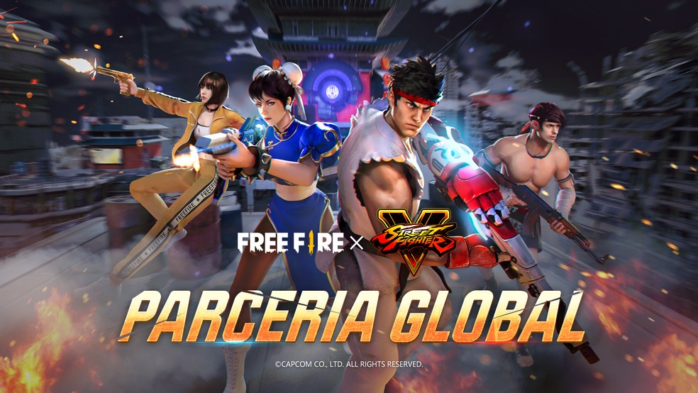 Ryu e mais itens de Street Fighter V chegarão por meio do evento Torre de Tokens neste sábado — Foto: Divulgação/Garena