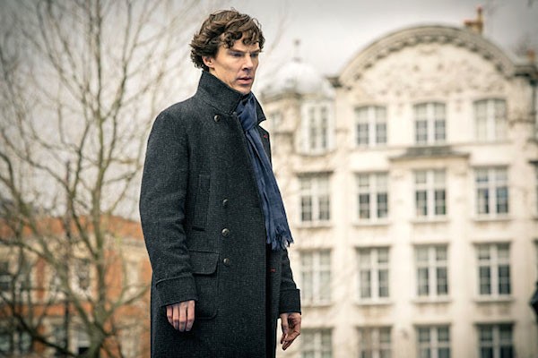 O ator Benedict Cumberbatch em cena de 'Sherlock' (Foto: Reprodução)