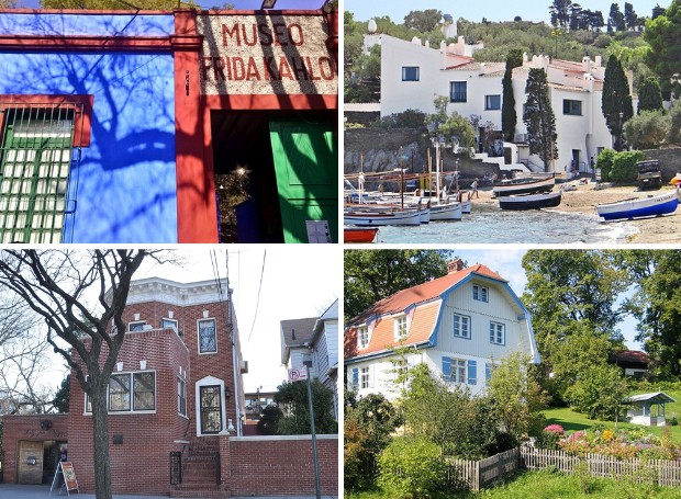 10 casas que foram o lar de personalidades históricas e foram transformadas em museus (Foto: Creative Commons | Montagem: Casa e Jardim)