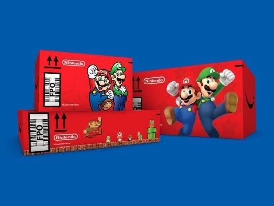Caixa Super Mario Bross  (Foto: Divulgação / Nintendo)