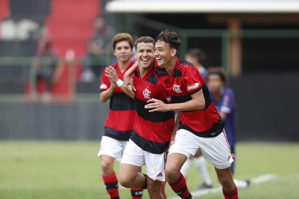 Flamengo vence o Macaé pelo Carioca Sub-17 — Foto: Gilvan de Souza/Flamengo