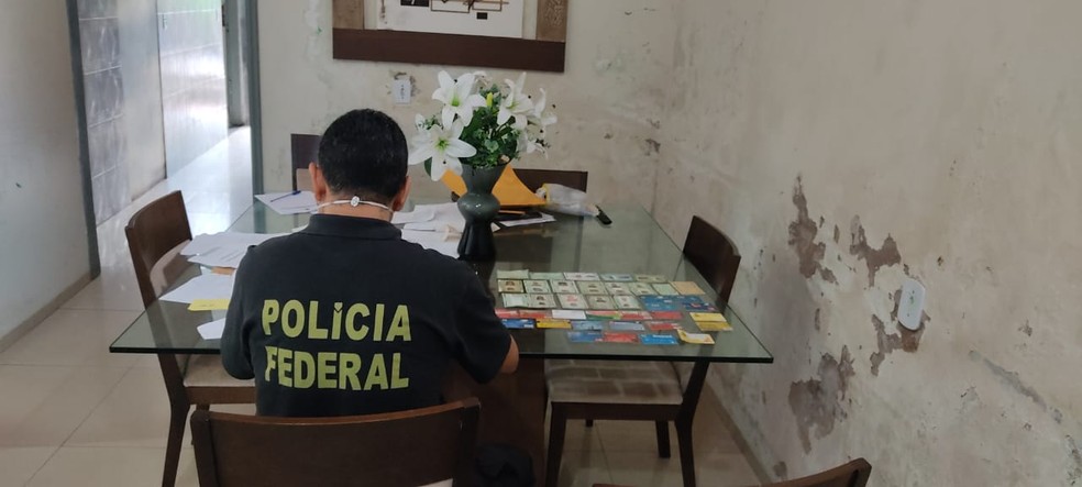 PF cumpre mandados judiciais durante Operação Gênese — Foto: Divulgação/Polícia Federal