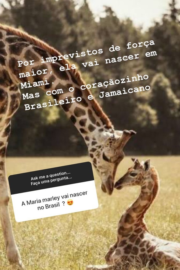 Barbara Fialho responde perguntas no Instagram (Foto: reprodução/Instagram)