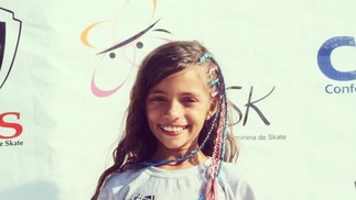 Em 2016, Rayssa foi bicampeã do Circuito Brasileiro de Skate na categoria feminino infantil — Foto: Reprodução