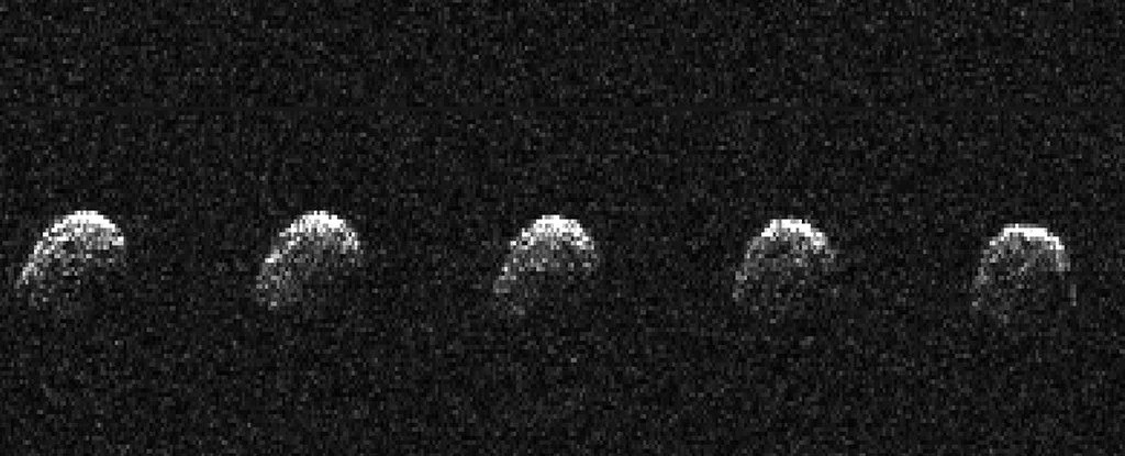 O asteroide 4660 Nereu, visto pelo telescópio Arecibo em 2022 (Foto: NASA)