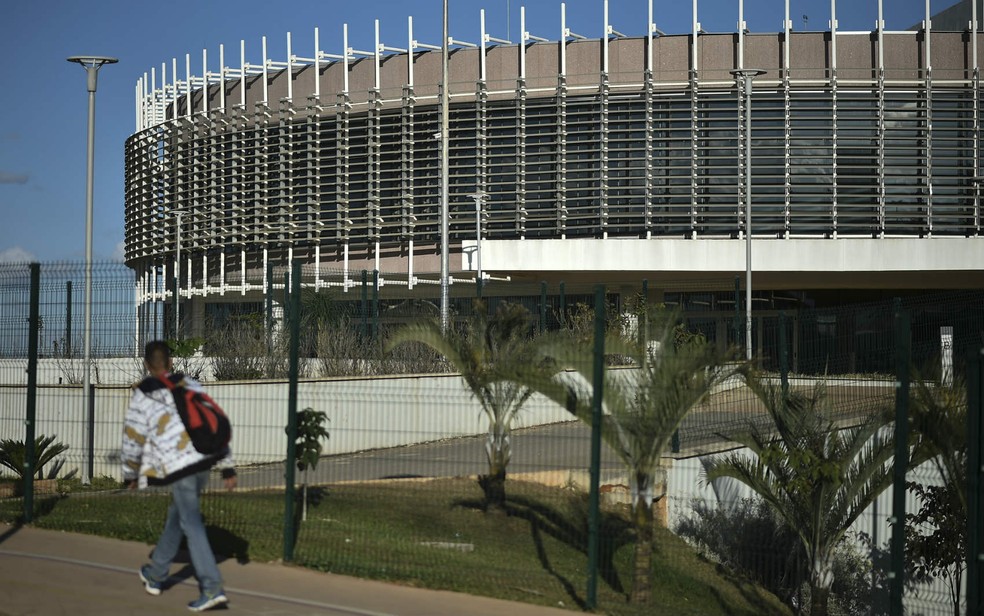 Área externa do Centro Administrativo do DF, em Taguatinga — Foto: Andre Borges/Agência Brasília