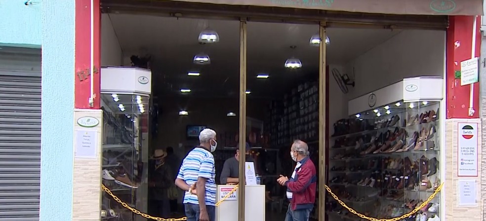 Bragan&ccedil;a Paulista adota novas regras de flexibiliza&ccedil;&atilde;o para o com&eacute;rcio &mdash; Foto: TV Vanguarda/Reprodu&ccedil;&atilde;o