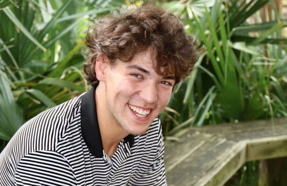 Cameron Robbins, desaparecido no mar das Bahamas — Foto: Reprodução