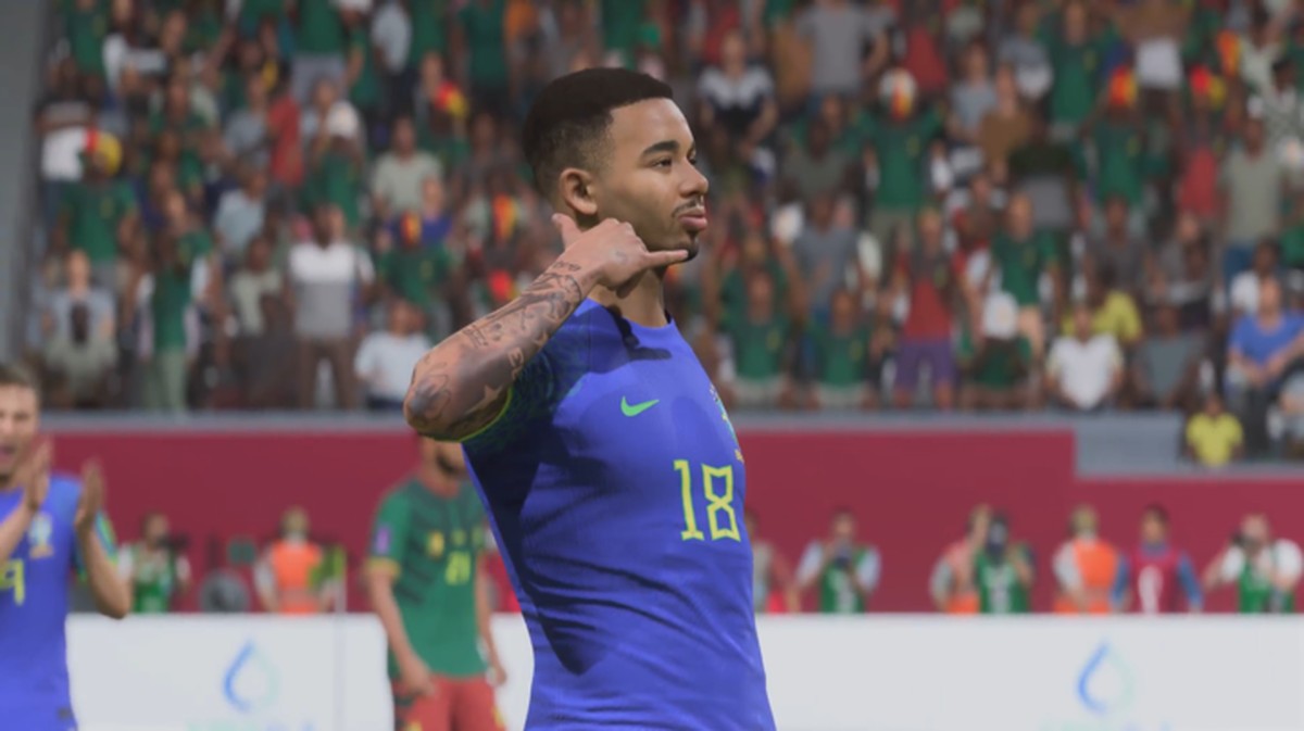 Simulamos Brasil x Camarões no FIFA 23; veja resultado e lances do jogo