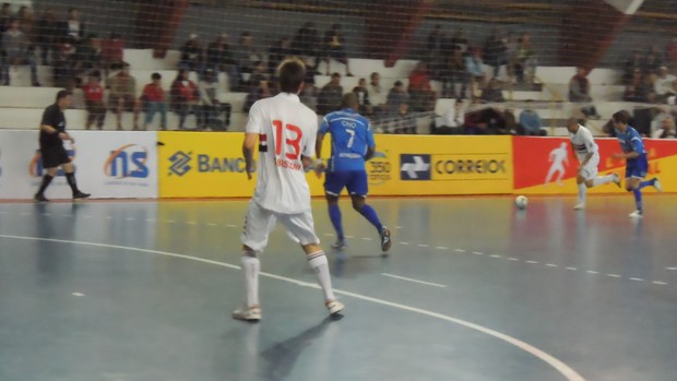 São Paulo/Suzano São Caetano Liga Futsal (Foto: Thiago Fidelix)