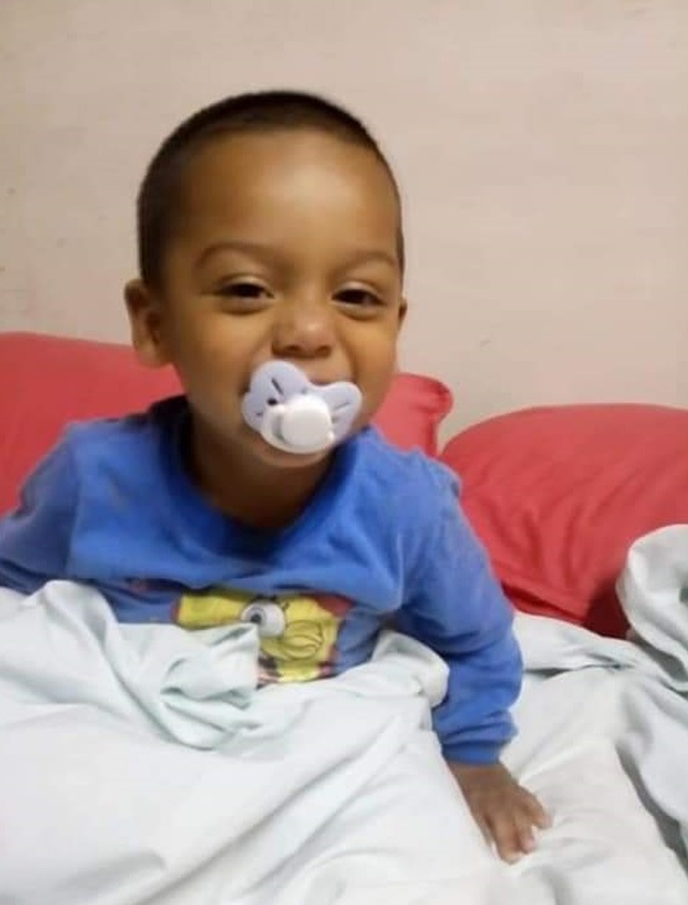 Mãe conta que Cassiel estava sempre sorrindo — Foto: Arquivo pessoal 