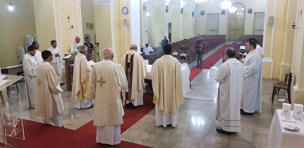 Missas devem cumprir protocolo específico — Foto: Divulgação/Arquidiciose de Teresina