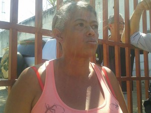 Dona Francisca - Rebelião Casa de Custódia - teresina (Foto: Gustavo Almeida/G1)