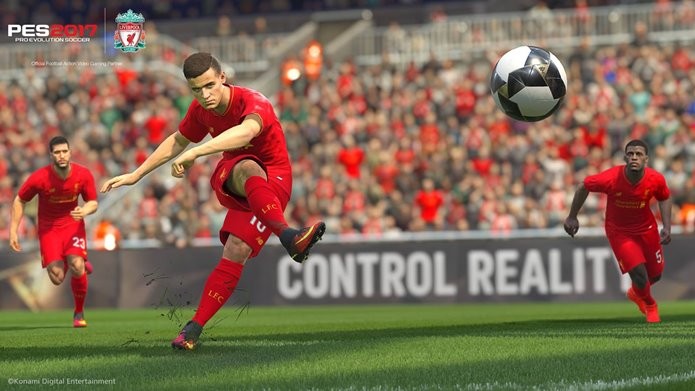 PES 2017 vai ganhar conteúdos oficiais do Liverpool (Foto: Divulgação/Konami)