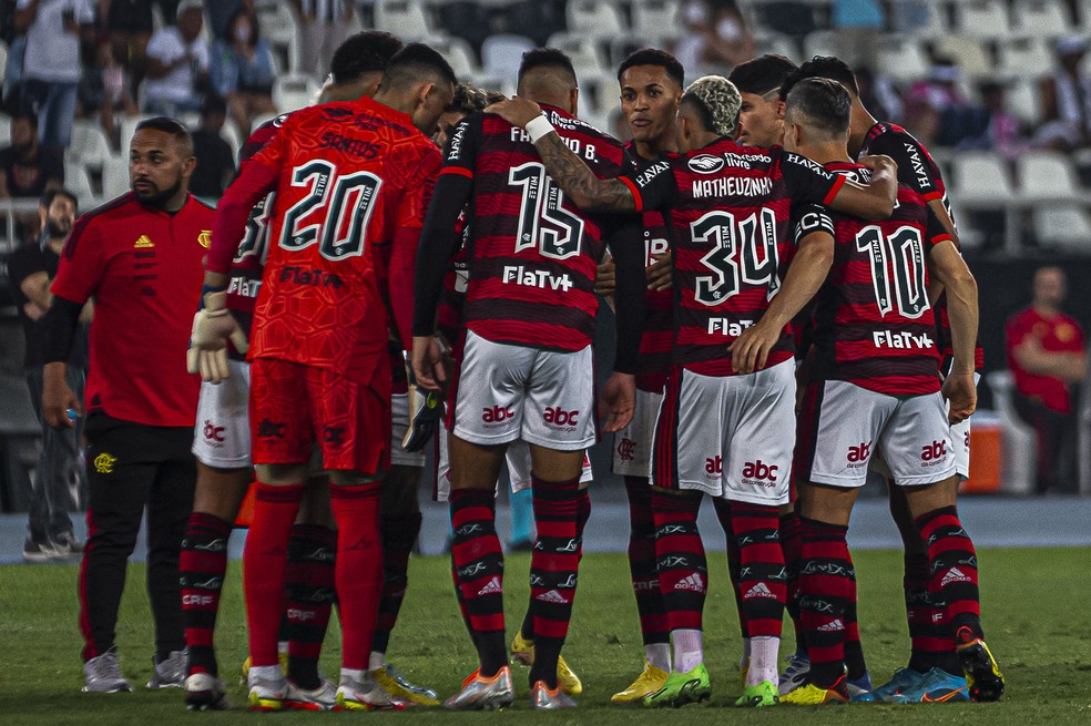 Ao lado São Paulo, o Flamengo é o time que mais jogou desde julho — Foto: Paula Reis/Flamengo