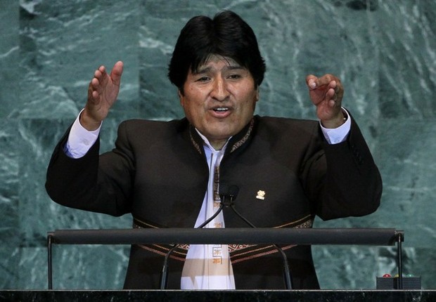 Evo Morales, presidente da Bolívia (Foto: Getty Images)