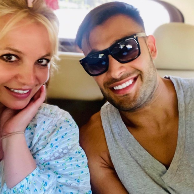 Sam Asghari e Britney Spears  (Foto: Reprodução/Instagram)