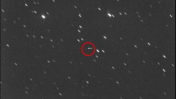 Asteroide 2007 FF1 (Foto: Virtual Telescope Project via The New York Post)