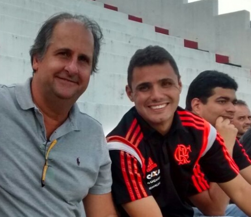 Léo Inácio fazia trabalho de longa data na base com Carlos Noval — Foto: Divulgação / Flamengo