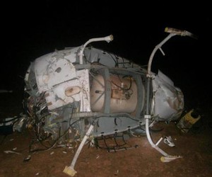 fernandão acidente Helicóptero (Foto: Corpo de Bombeiros de Goiás / Divulgação)