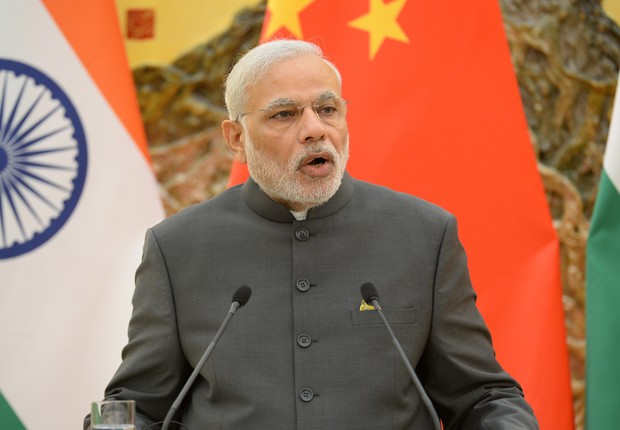 Narendra Modi, primeiro-ministro da Índia (Foto: Kenzaburo Fukuhara - Pool/Getty Images)
