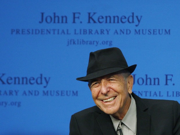 Cohen sorri durante homenagem na premiação Song Lyrics, em Boston (EUA), em 2012 (Foto:  REUTERS/Jessica Rinaldi)