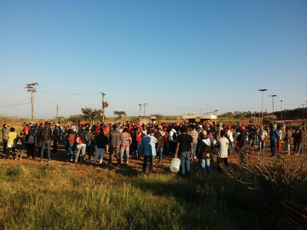 Movimento em Jaú é pacífico (Foto: MST/Divulgação)