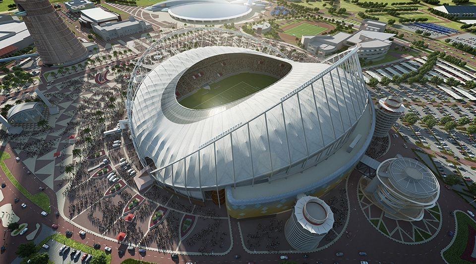 O escritório Aspire Zone Foundation projetou o estádio Khalifa International (Foto: Reprodução / Qatar's Supreme Committee for Delivery & Legacy )