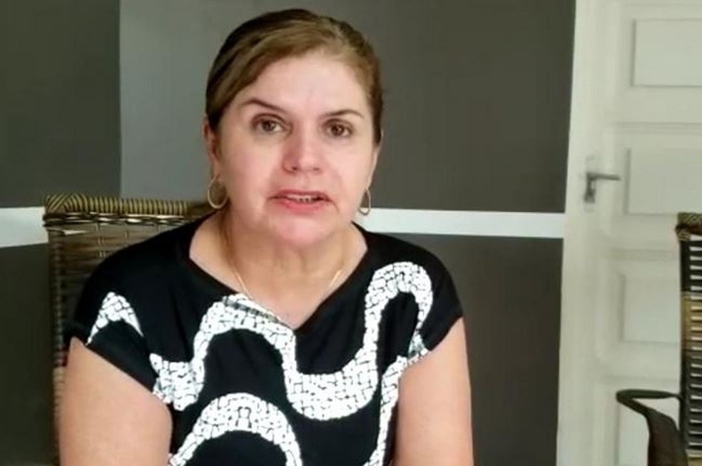 Prefeita de Tarauacá, Marilete Vitorino, confirmou primeiro caso de Covid-19 na cidade — Foto: Reprodução