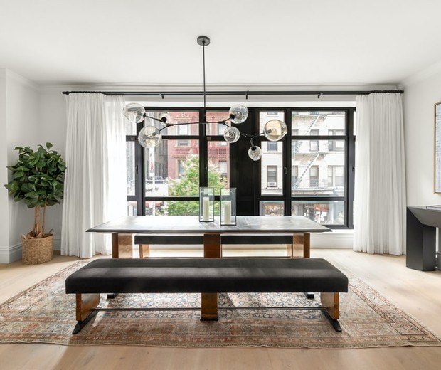 Joe Jonas e Sophie Turner pedem R$ 31,8 milhões por apartamento em Manhattan  (Foto: Adam Modlin / Carl Gambino e Divulgação / Modlin Group LLC)