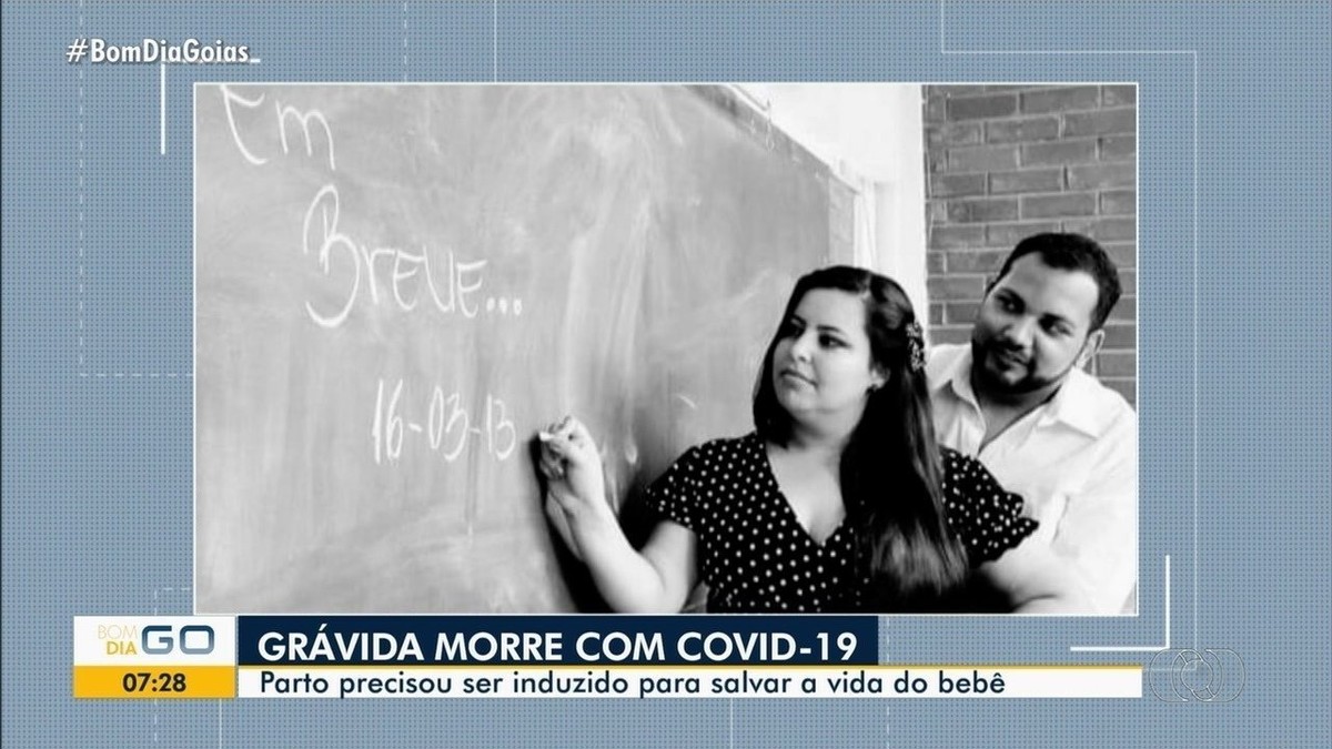 Professora grávida que morreu com Covid-19 teve contato com colega infectada em chá de fraldas surpresa, diz irmão