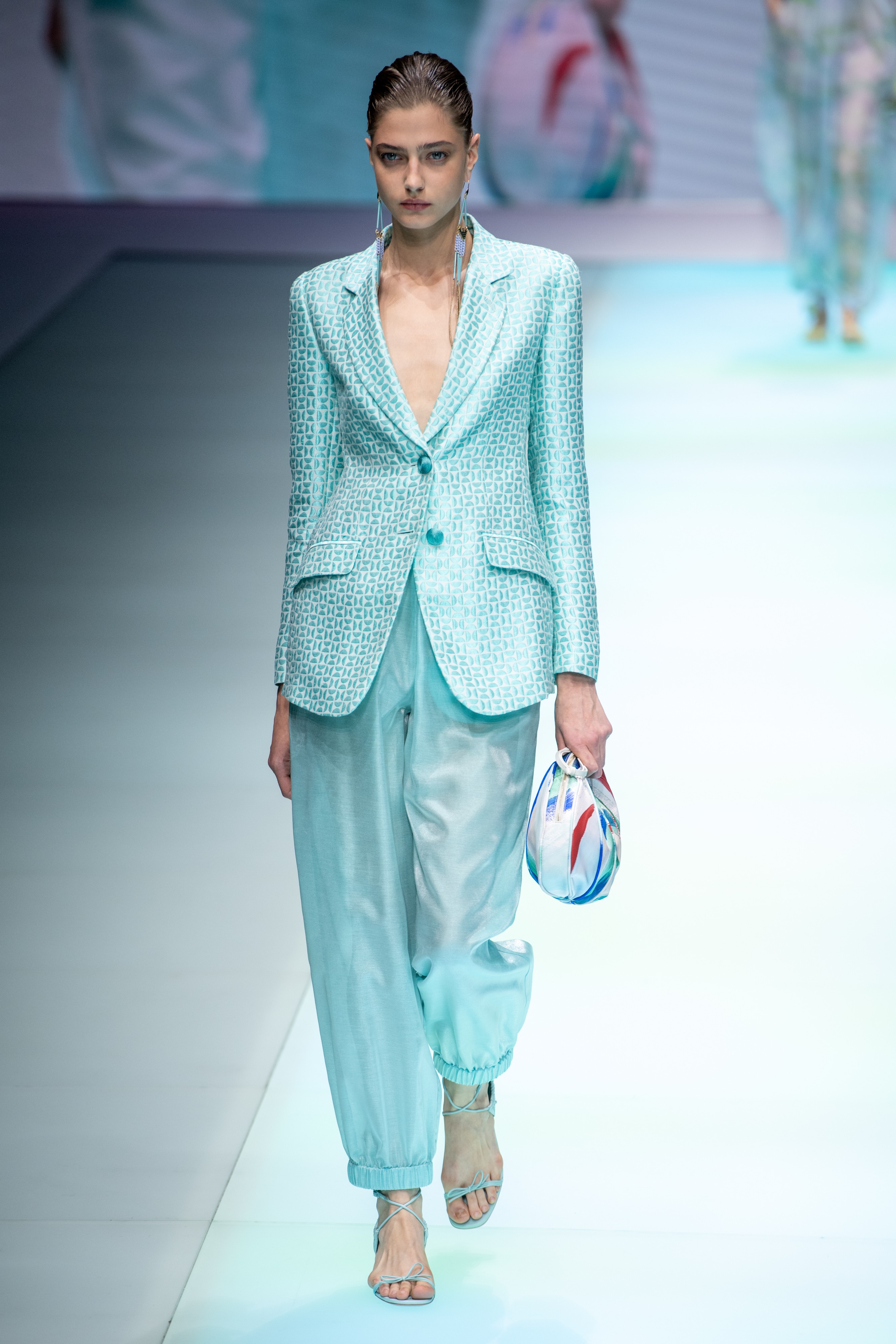 Semana de moda de Milão SS 22: Emporio Armani (Foto: Getty Images)