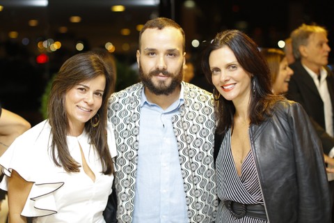 Tatiana Lacerda, Marcus Barozzi e Marina Slaviero