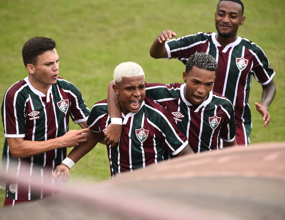 John Kennedy é o artilheiro do Fluminense no Brasileiro,  com 10 gols — Foto: André Durão