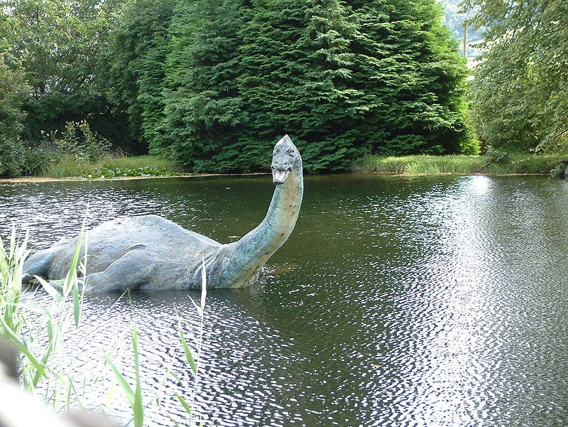 Acredita-se que o monstro do Lago Ness seja parecido com um dinossauro do tipo plesiossauro. (Foto: Wikipedia Commons)